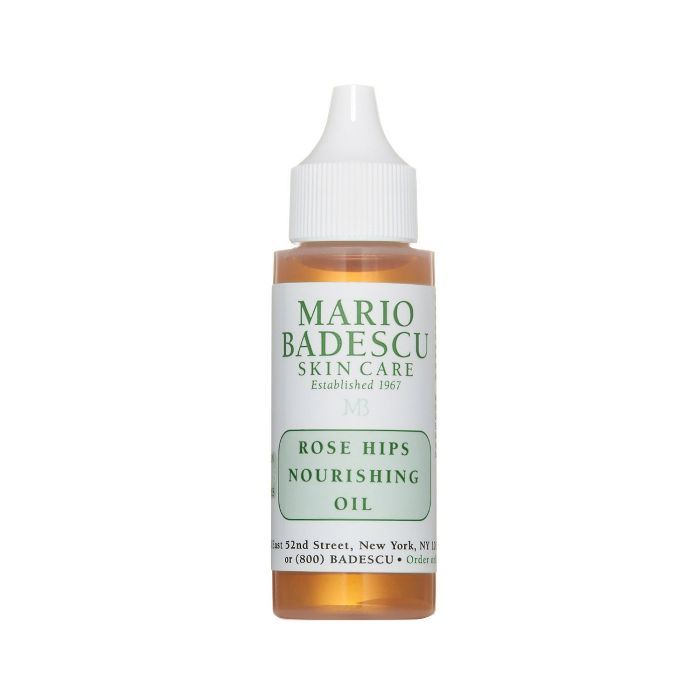 Eva Amurri Martino shares her updated pregnancy safe beauty routine, including this Mario Badescu Rose Hips Nourishing Oil