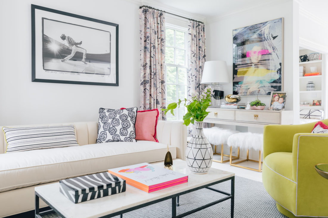 Eva Amurri Martino unveils her brand new living room