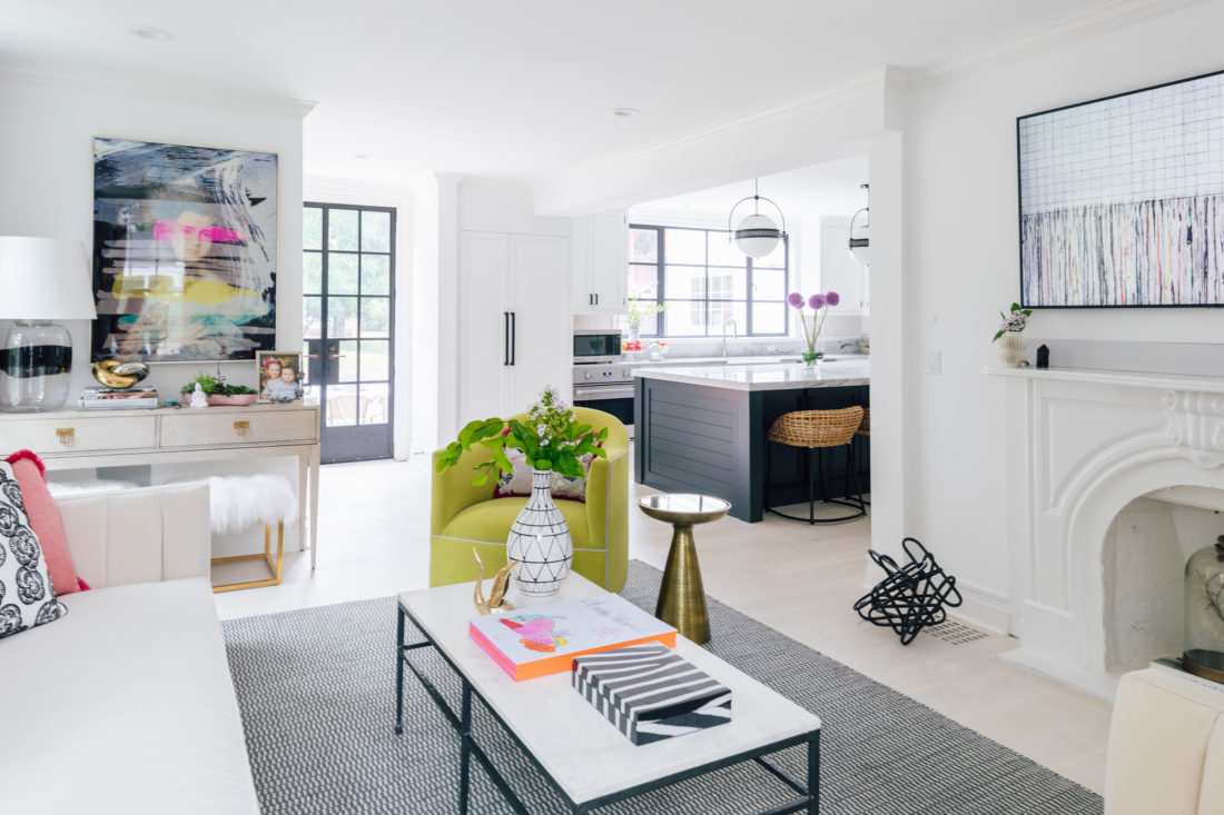 Eva Amurri Martino unveils her brand new living room