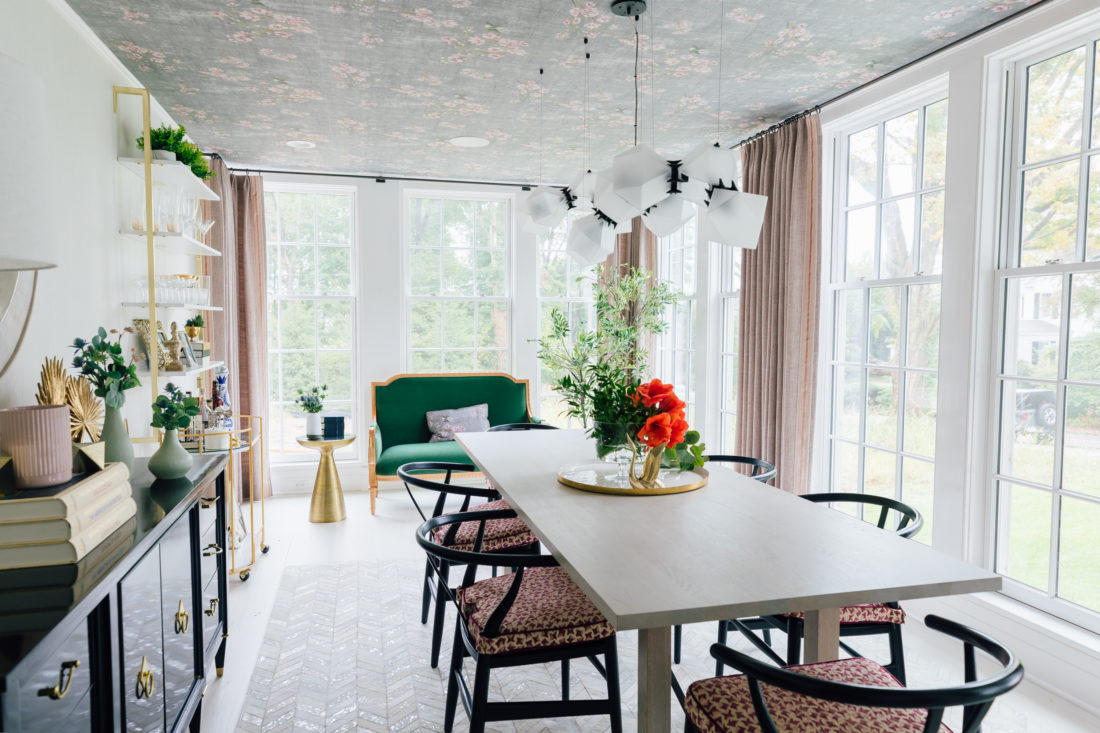 Eva Amurri Martino's newly renovated dining room