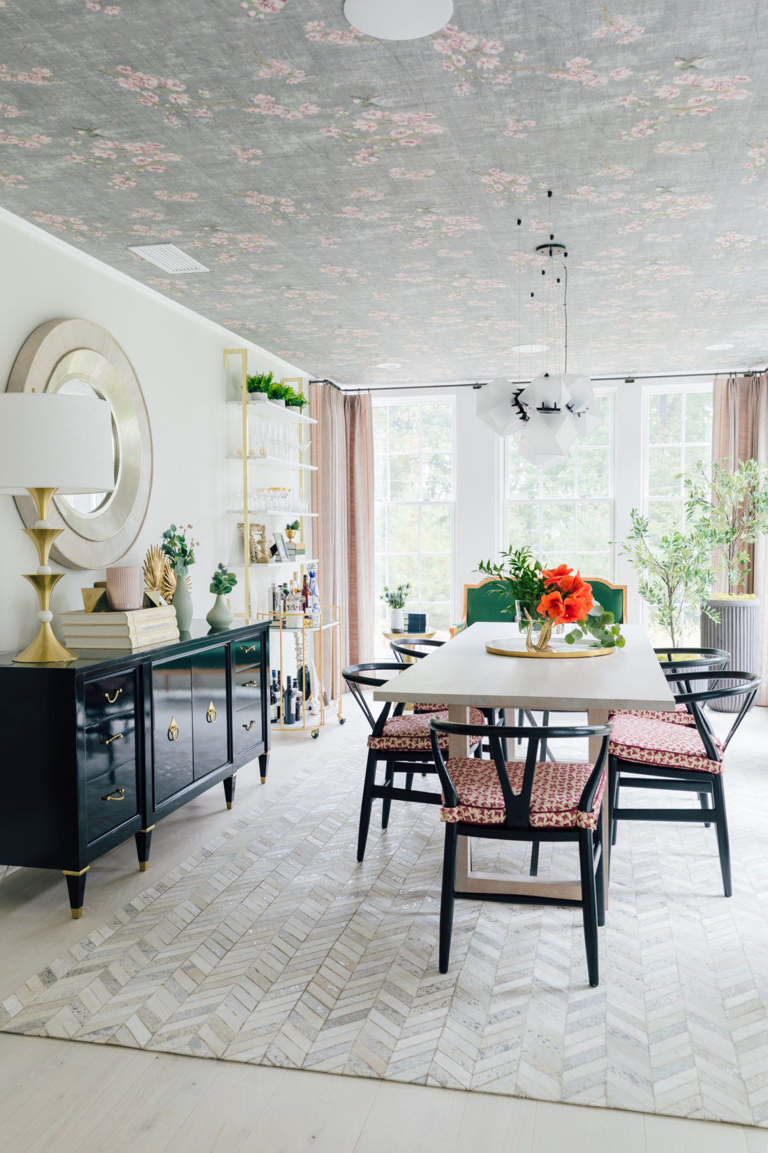 Eva Amurri Martino's newly renovated dining room