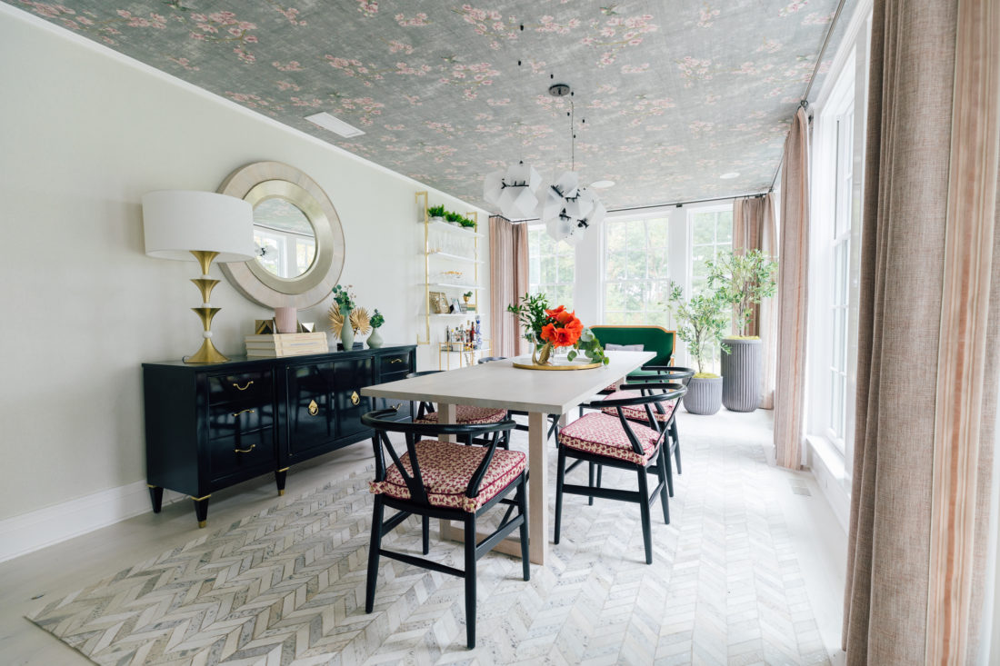 Eva Amurri Martino's newly renovated dining room