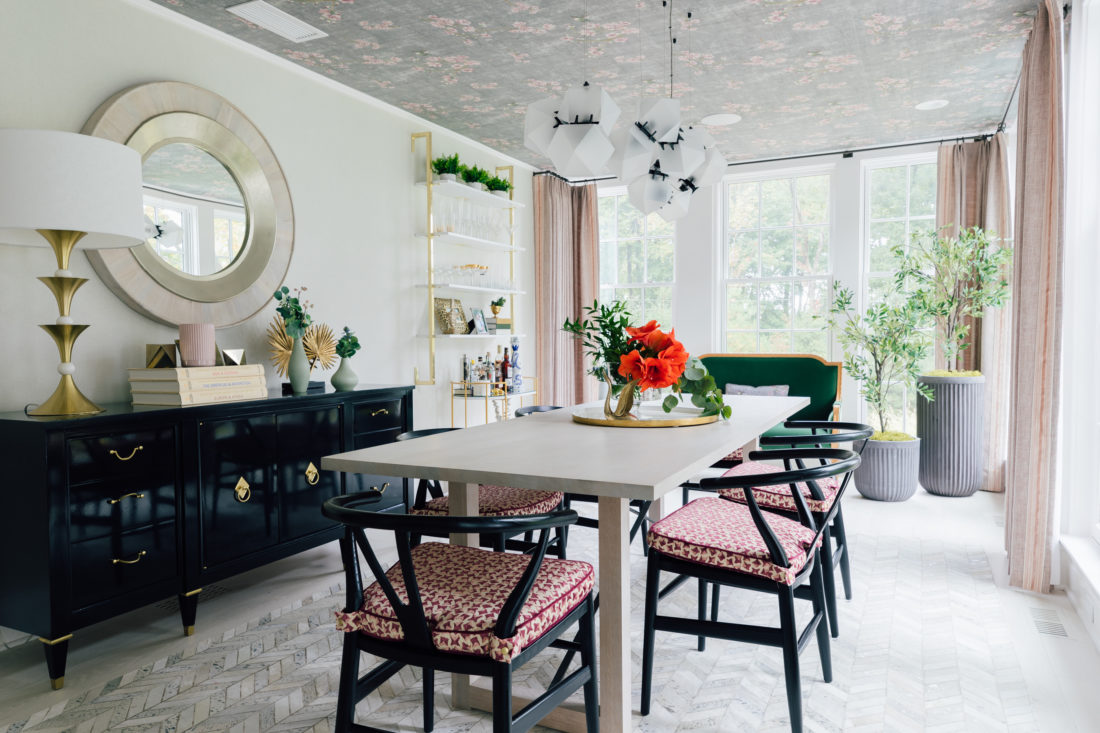 Eva Amurri Martino's newly renovated dining room