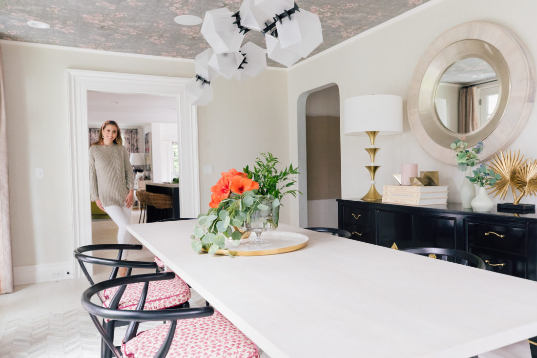 Eva Amurri Martino's newly renovated dining room