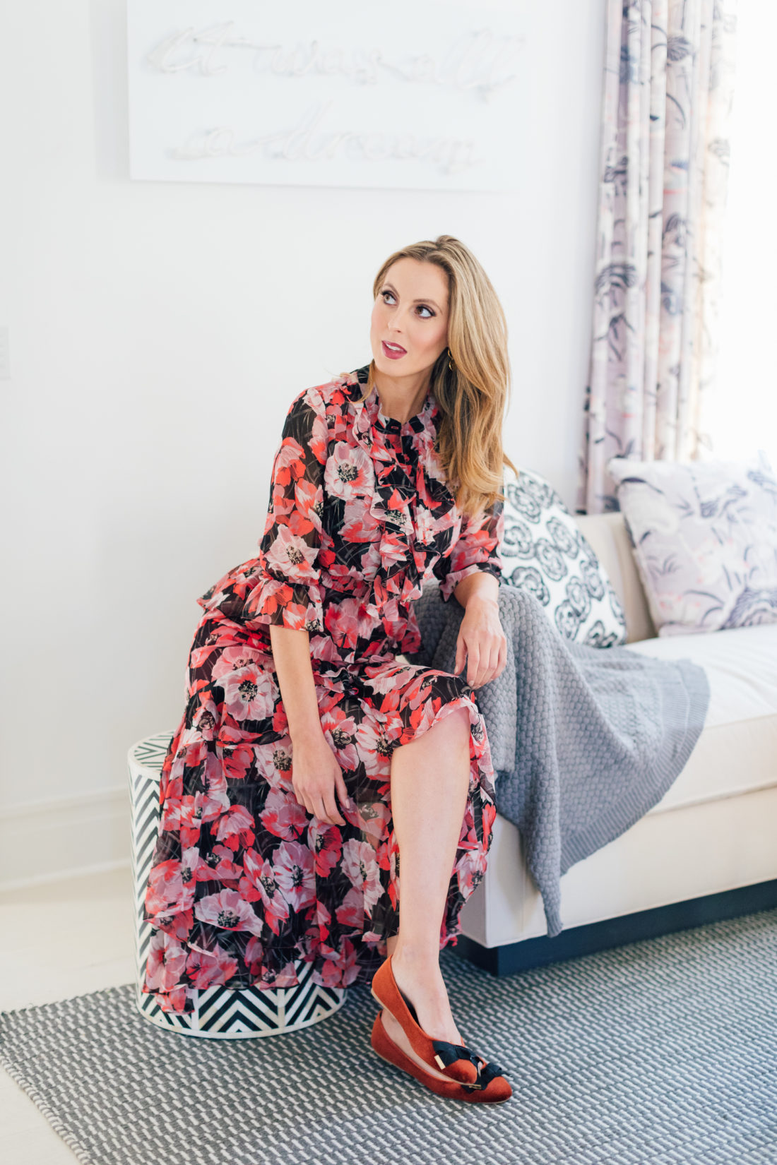 Eva Amurri Martino wears a gorgeous Misa Alanis dress from Verishop