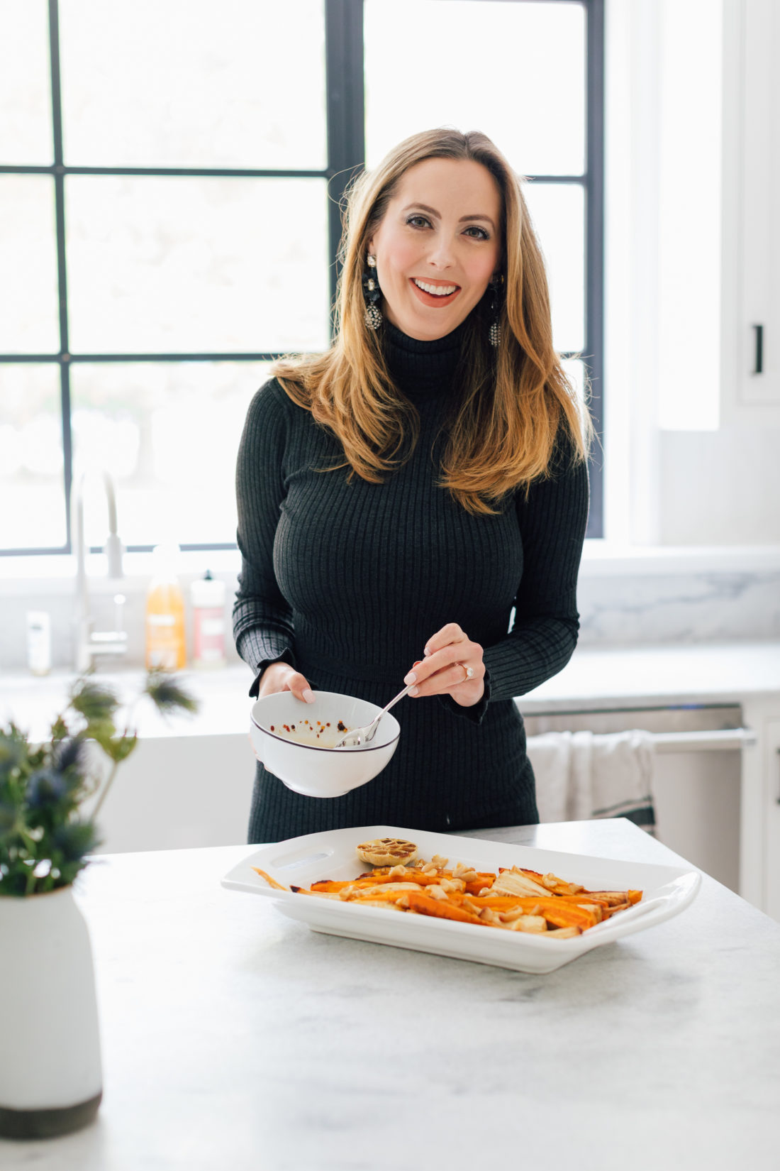 Eva Amurri Martino whips up some Thanksgiving side dishes