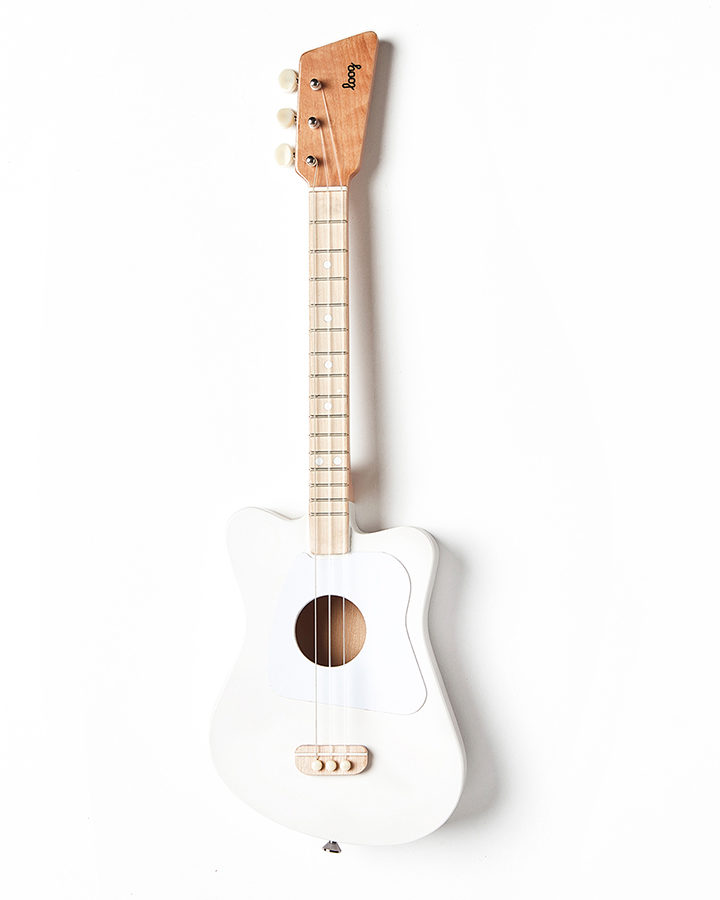 Eva Amurri Martino shares her 2019 Holiday Gift Guide that includes this mini guitar from Loog Guitars