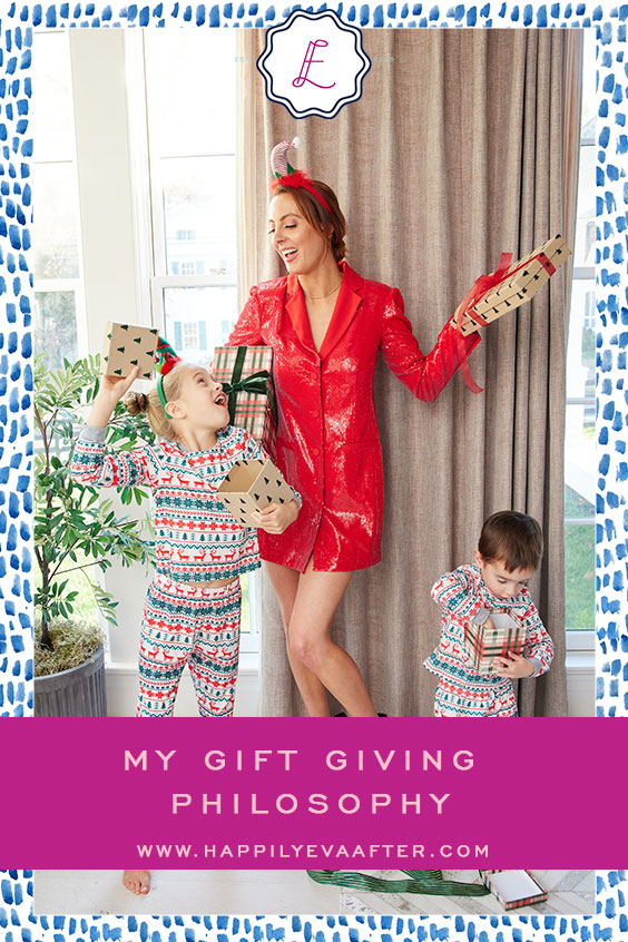 Eva Amurri shares her gift giving philosophy