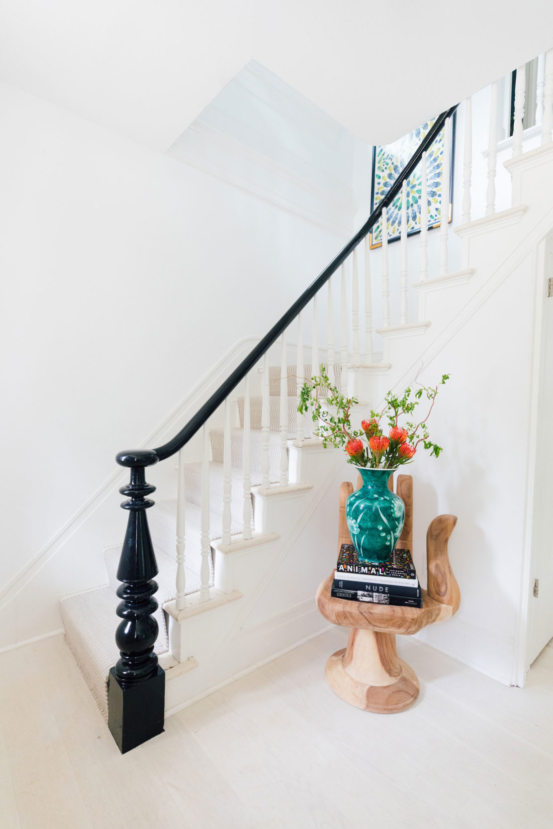 Rings End paint detailing inside Eva Amurri's Connecticut home