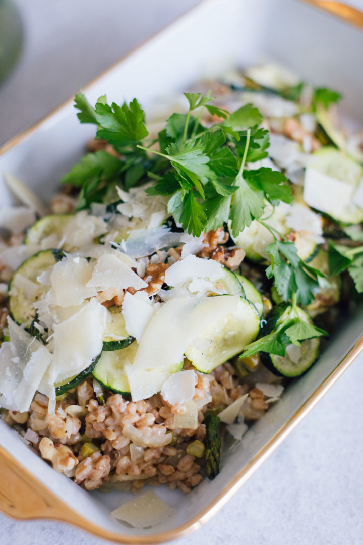 A Pantry Recipe for veggie risotto