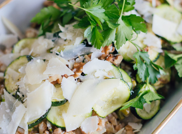 Eva Amurri shares a healthy veggie risotto recipe