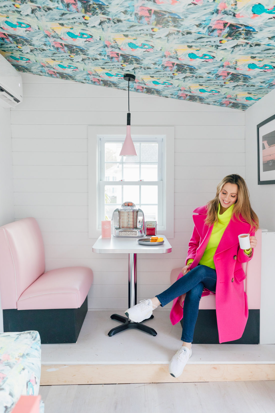 Eva Amurri unveils Jimmy Mae's Diner, the adorable playhouse she built for her kids on her Connecticut property