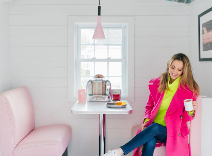 Eva Amurri unveils Jimmy Mae's Diner, the adorable playhouse she built for her kids on her Connecticut property