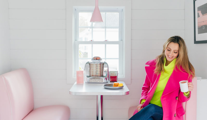 Eva Amurri unveils Jimmy Mae's Diner, the adorable playhouse she built for her kids on her Connecticut property