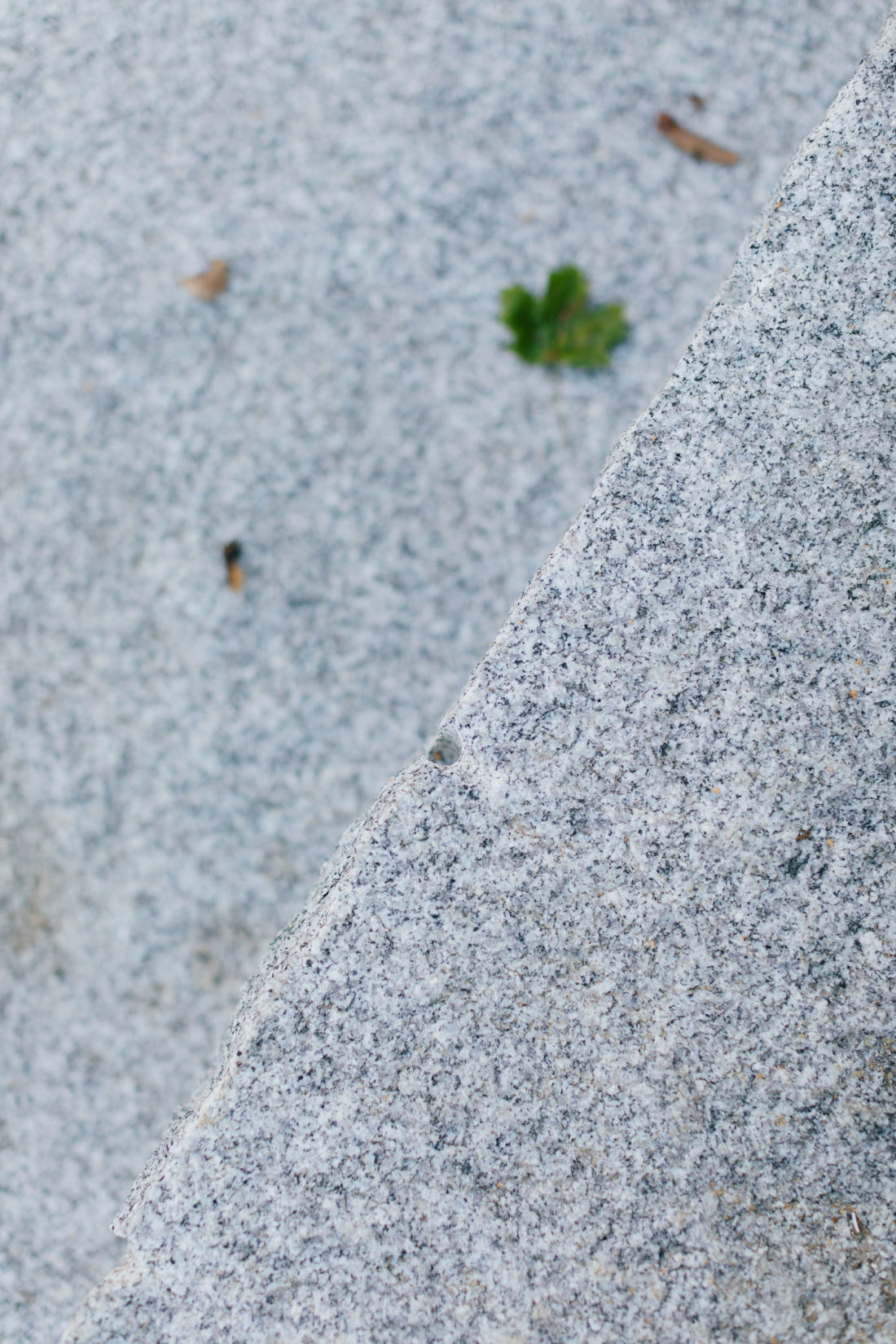 Swenson Granite stone on the patio of Eva Amurri Martino's Connecticut home