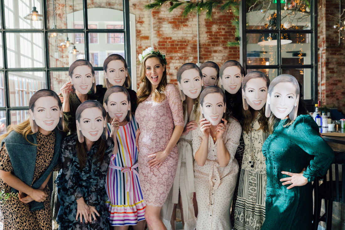 Blogger Eva Amurri and friends at her Baby Sprinkle