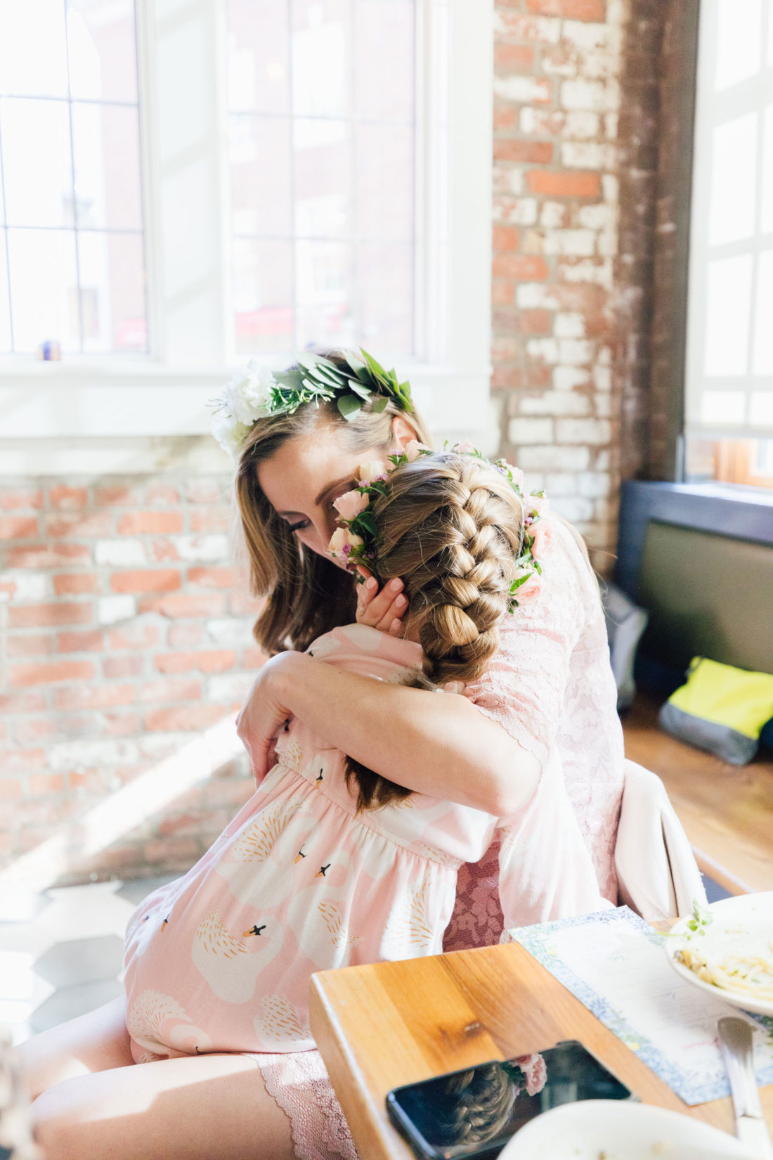 Blogger Eva Amurri and daughter Marlowe at her Baby Sprinkle