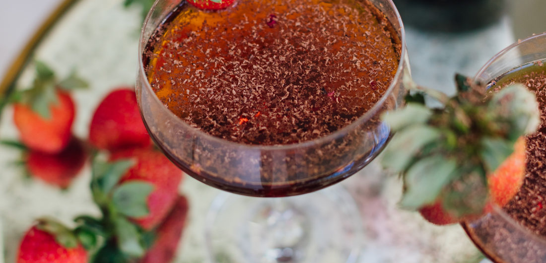A Valentine's Day Cocktail Recipe by blogger Eva Amurri