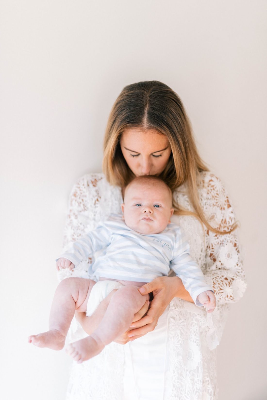 Blogger Liz Ariola "Mrs. Nipple" and her youngest son Ford