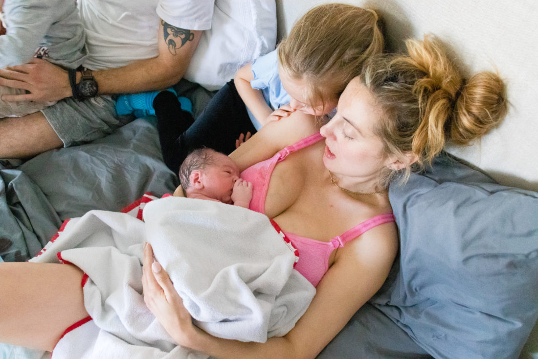 Eva Amurri shares her third son Mateo Antoni's birth story, as well as personal photos from his birth