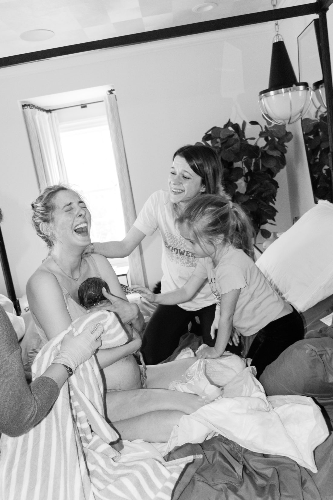 Eva Amurri shares her third son Mateo Antoni's birth story, as well as personal photos from his birth