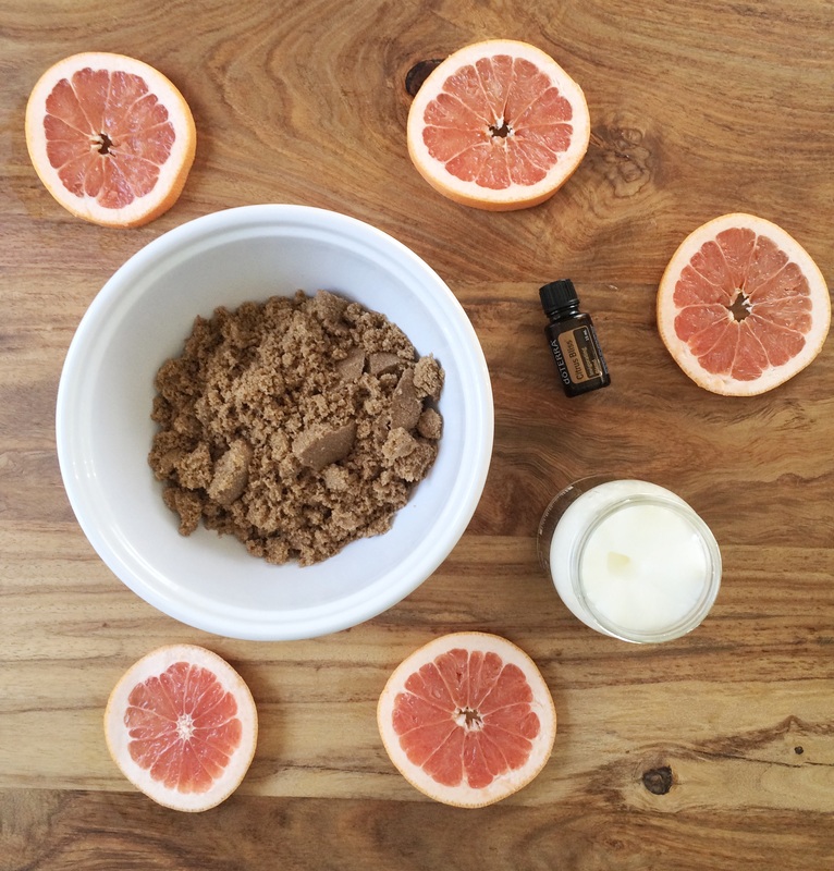 Eva Amurri shares an easy DIY Brown Sugar and Citrus Body Scrub