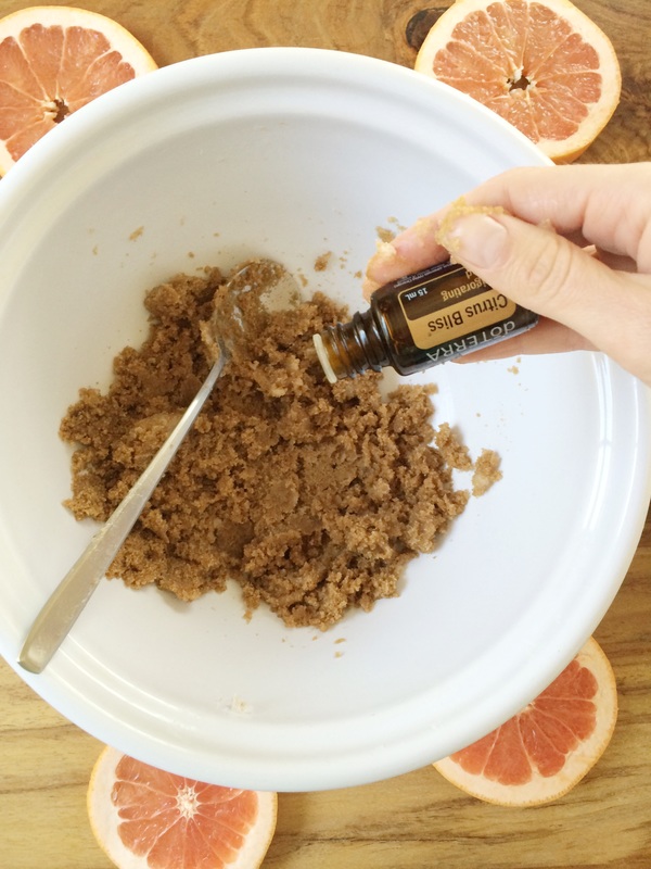 Eva Amurri shares an easy DIY Brown Sugar and Citrus Body Scrub