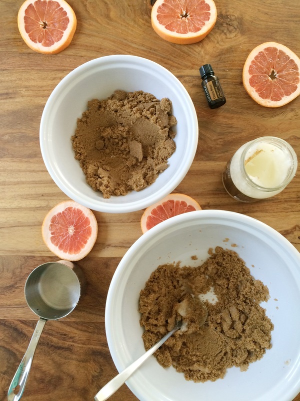 Eva Amurri shares an easy DIY Brown Sugar and Citrus Body Scrub