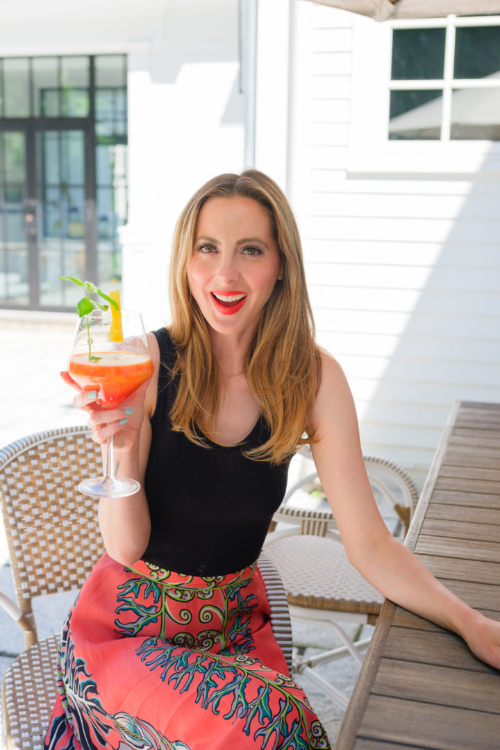 Eva Amurri shares her Italian Sunrise Cocktail recipe