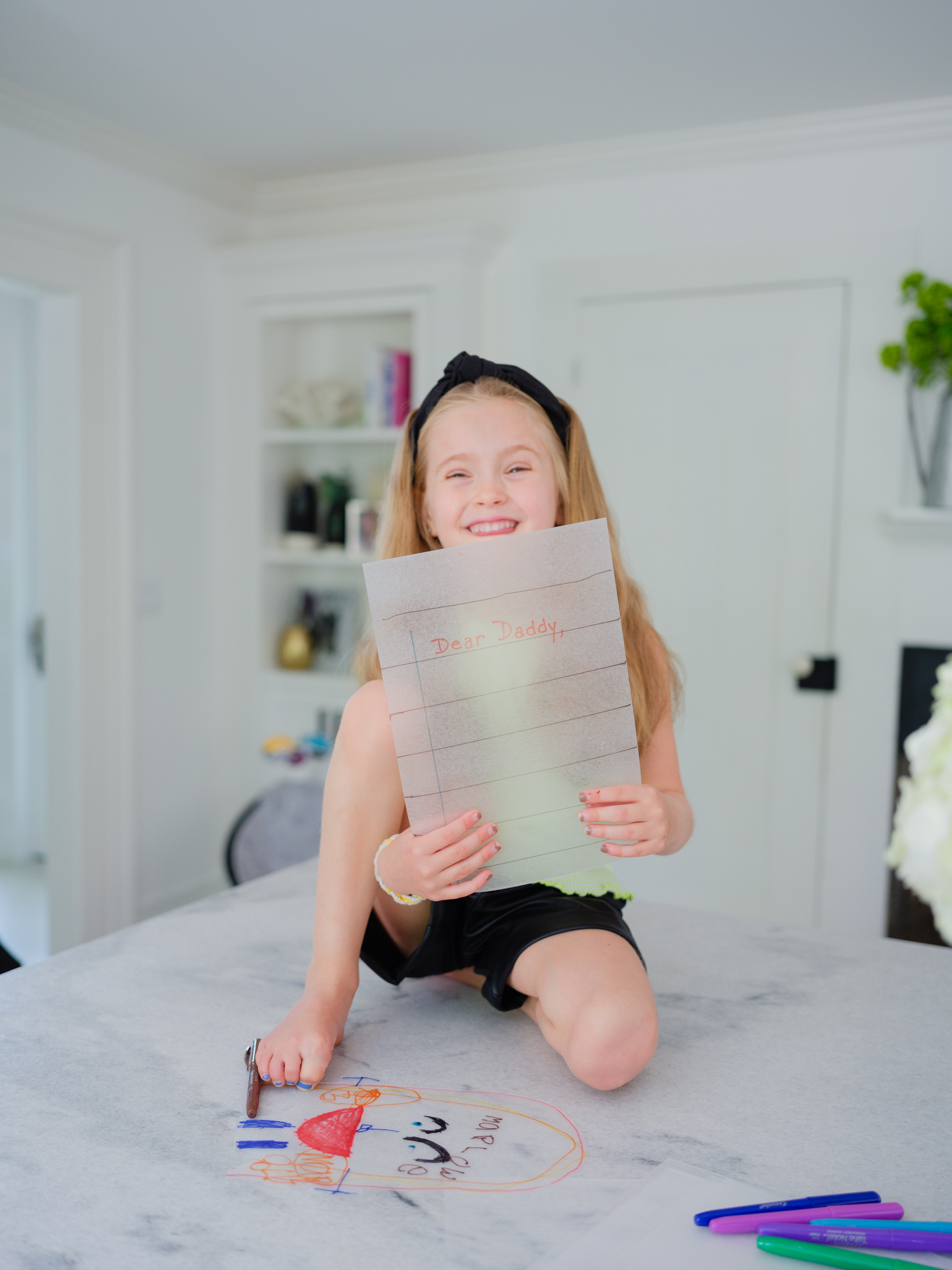 Eva Amurri shares an easy DIY portrait keychain craft for Father's Day