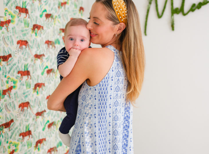 Eva Amurri discusses transitioning her youngest son Mateo from a swaddle
