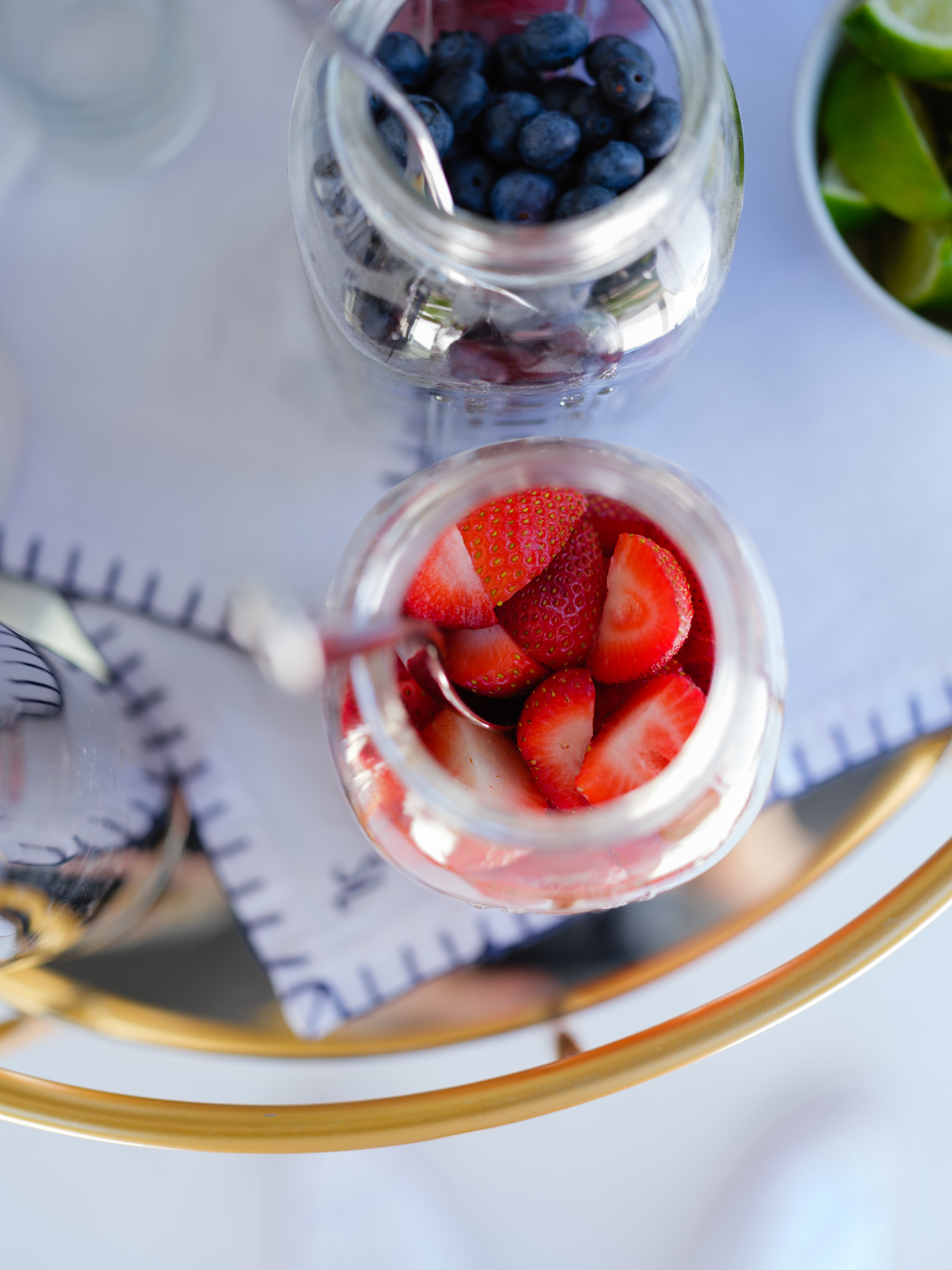 Eva Amurri shares her summer berry mojito bar
