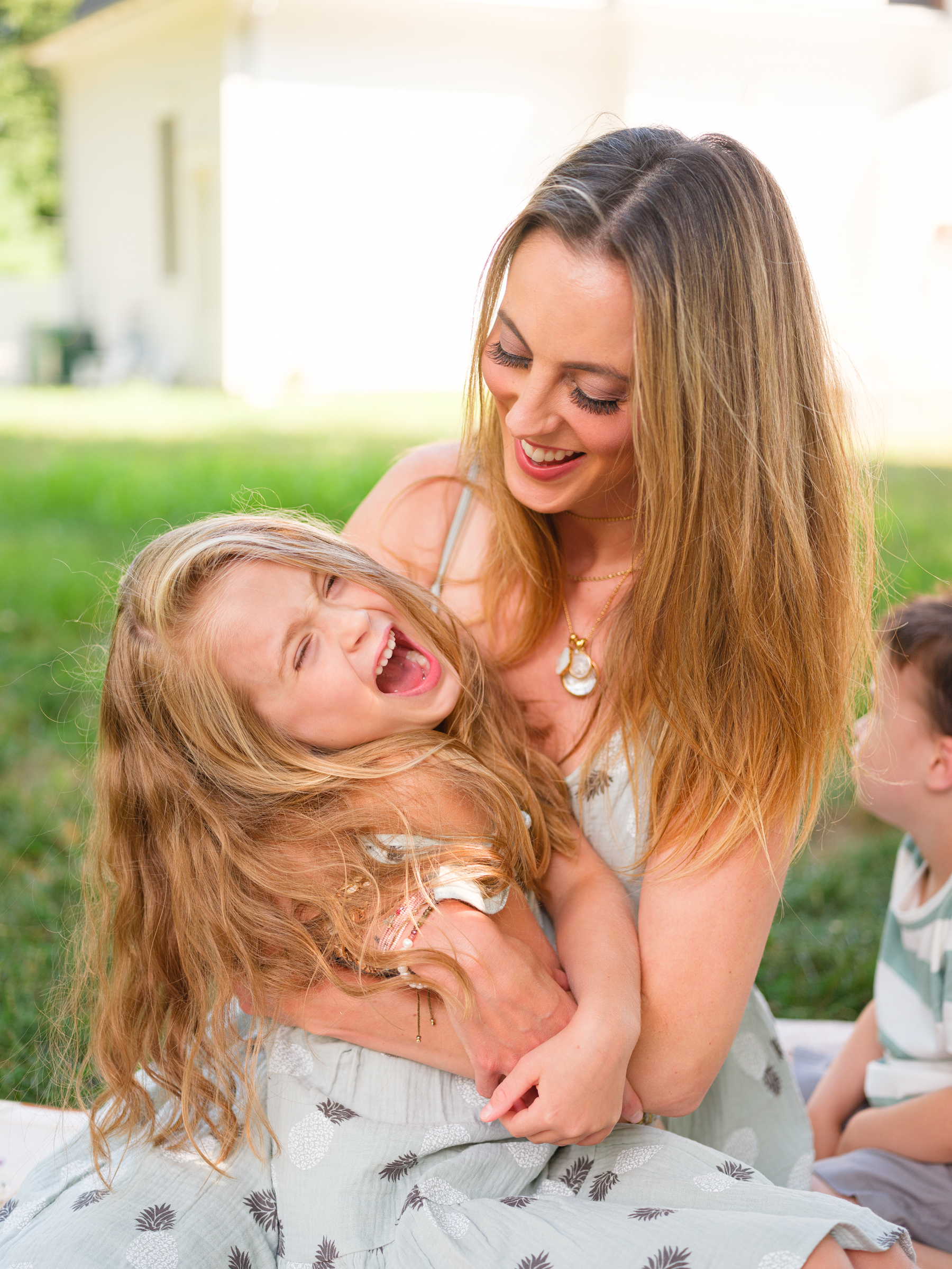 Eva Amurri shares her favorite family matching outfits.