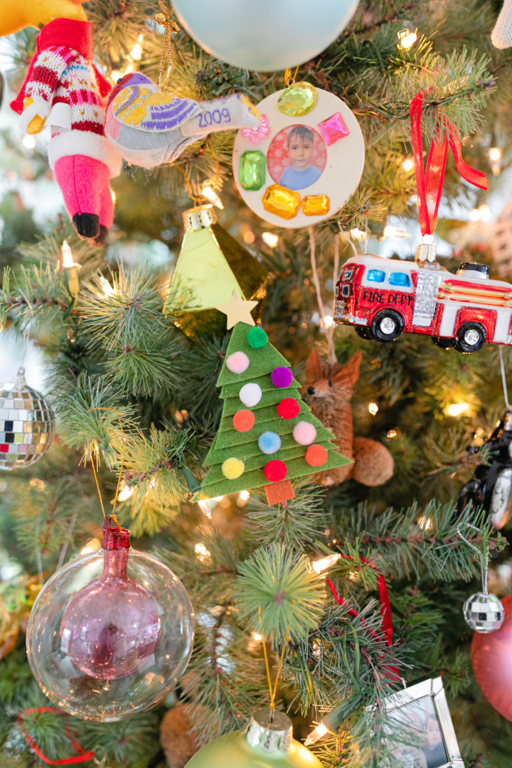 Eva Amurri shares an easy DIY for Clothespin Tree Christmas Ornaments