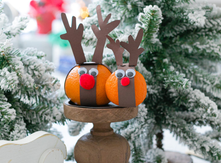 Eva Amurri shares a cute Festive Reindeer Snack craft