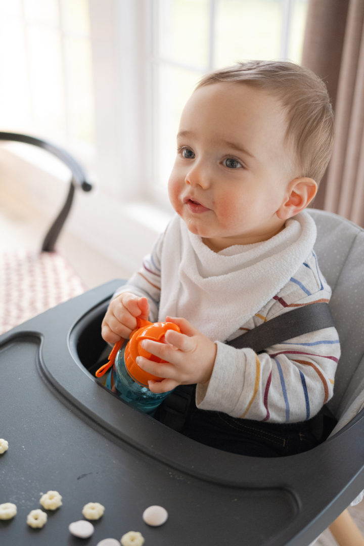 Eva Amurri shares details about how she's introducing Mateo to finger foods