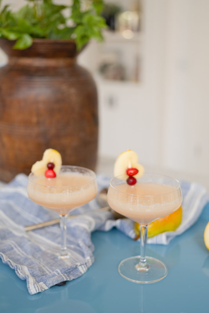Eva Amurri shares The Pear Sparkler cocktail recipe