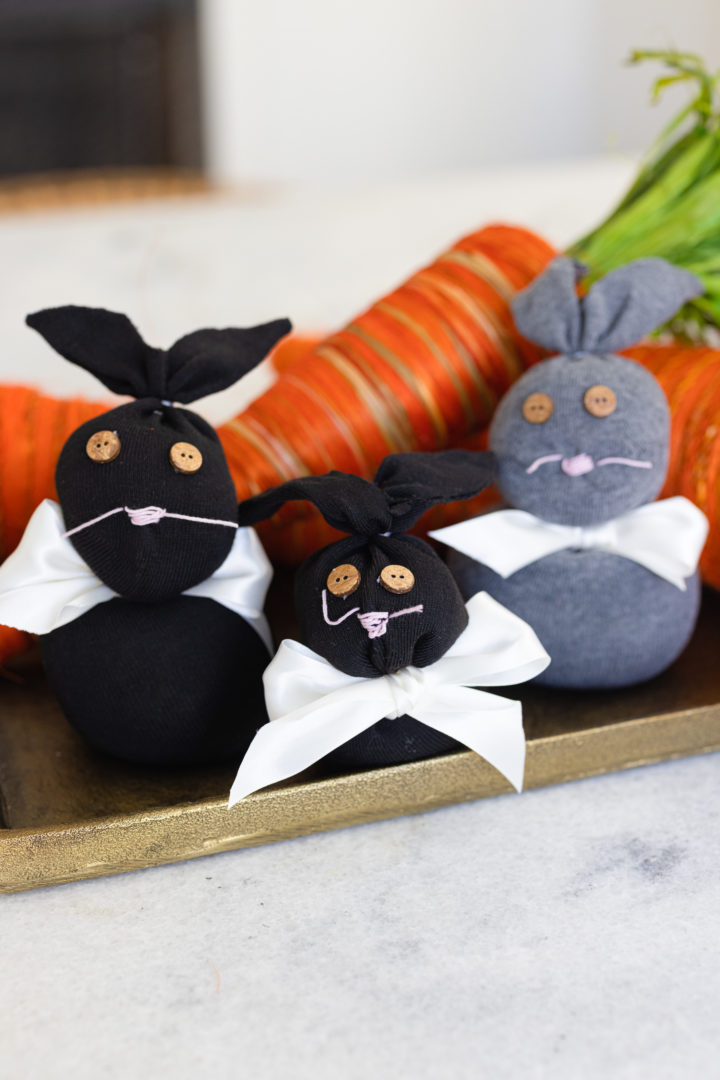 Eva Amurri shares cute DIY Farmhouse Sock Bunnies for Easter