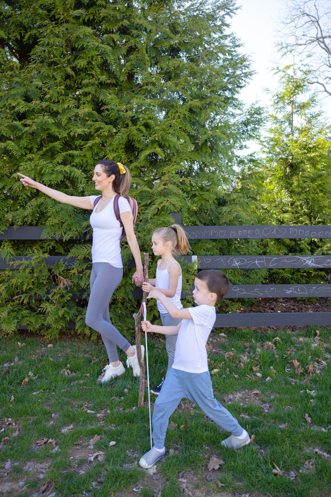 Eva Amurri shares some Spring Fitness Challenges to Keep Kids Active
