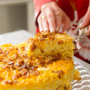 Eva Amurri shares an Easy Crockpot Breakfast Casserole recipe