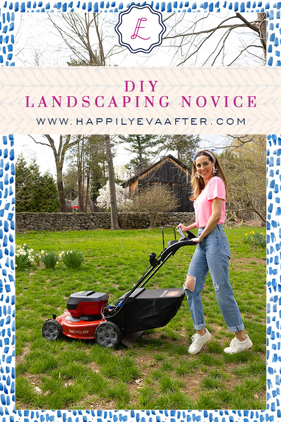 Eva Amurri shares her DIY Landscaping tips