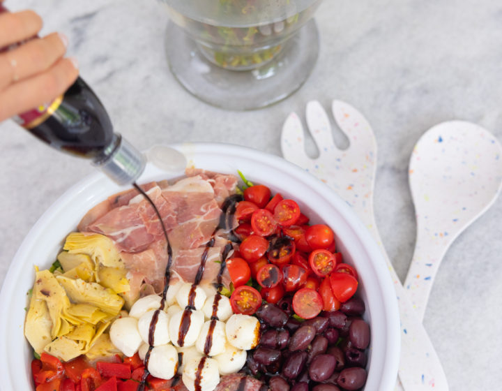 Eva Amurri shares an Antipasto Salad Recipe
