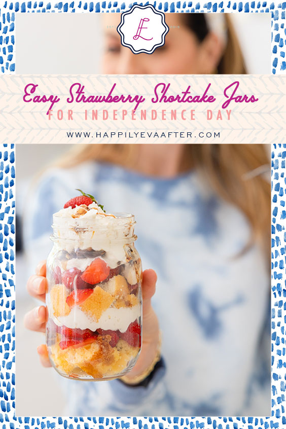 Eva Amurri shares her recipe for Strawberry Shortcake Jars