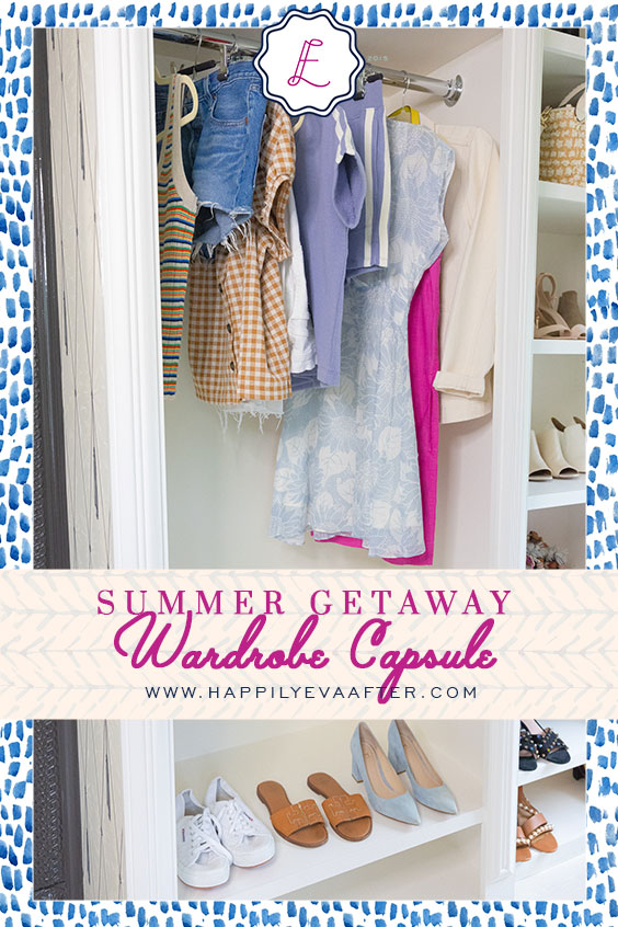Eva Amurri shares her Summer Getaway Wardrobe Capsule