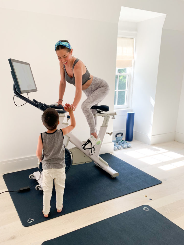 Eva Amurri answers a reader question about fitting in fitness after baby