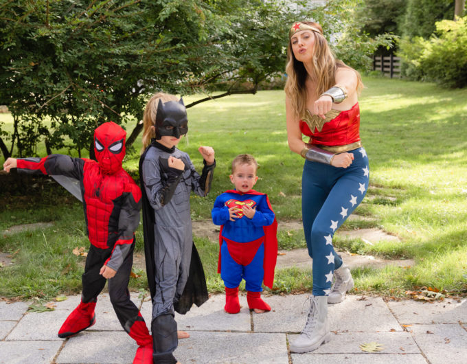 Eva Amurri shares her family's superhero Halloween themed costumes