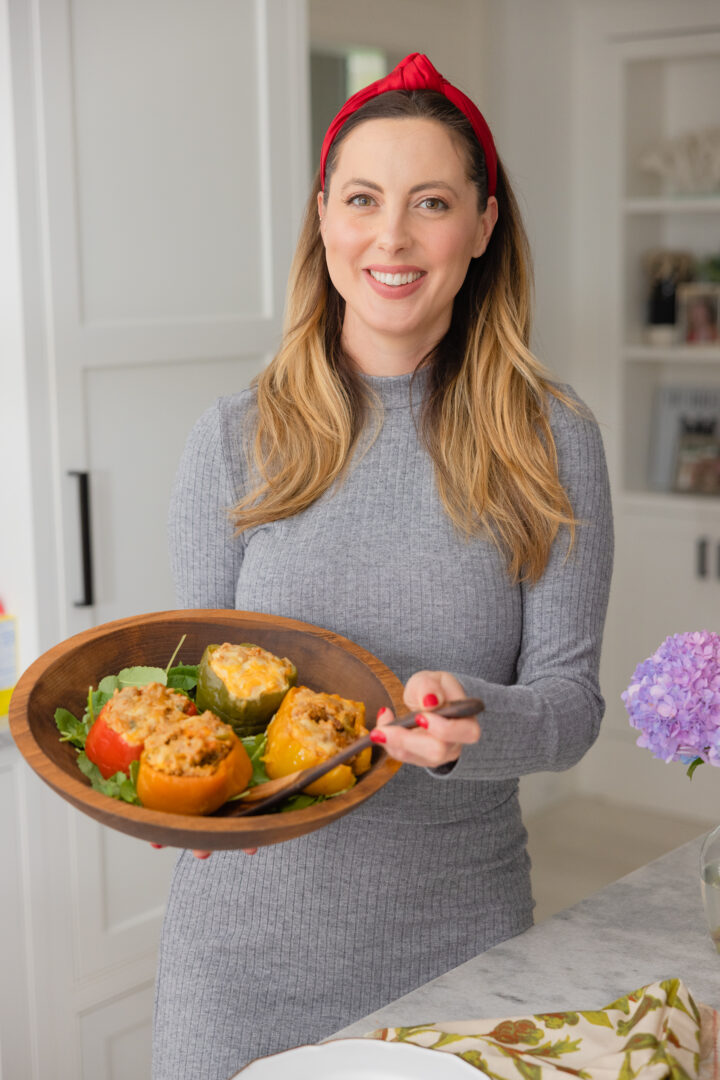 Eva Amurri shares her Stuffed Pepper Recipe