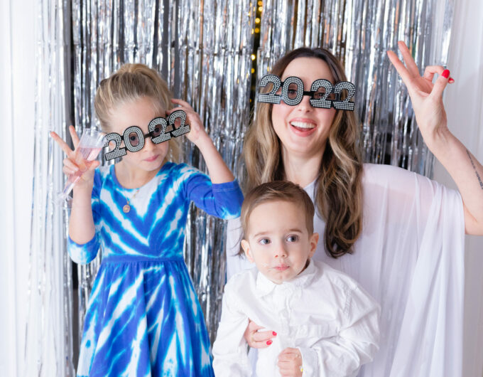 Eva Amurri shares A Family Friendly Disco New Year's Eve Party