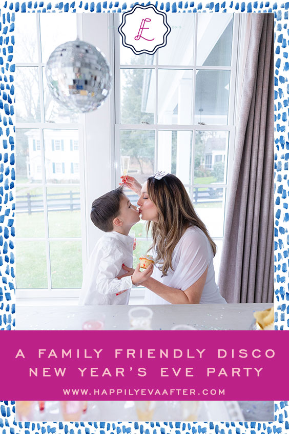 Eva Amurri shares A Family Friendly Disco New Year's Eve Party