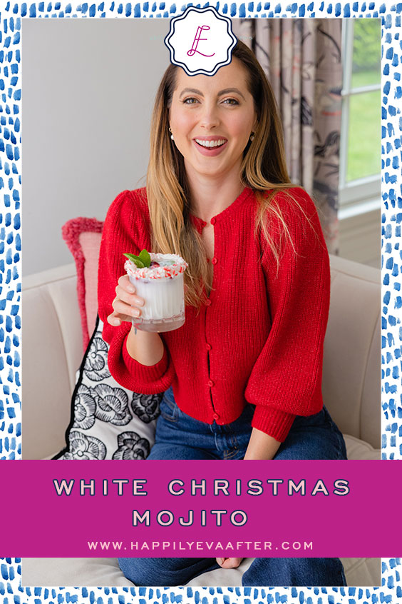 Eva Amurri shares her White Christmas Mojito Recipe